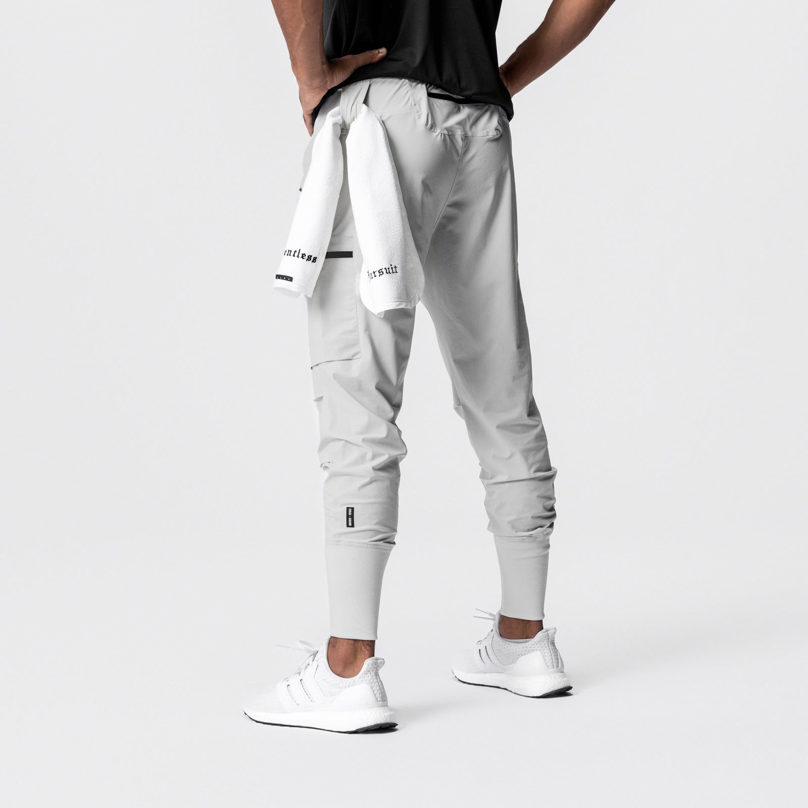 0698. Tetra-Lite® Inlay Pocket High Rib Jogger - Stone