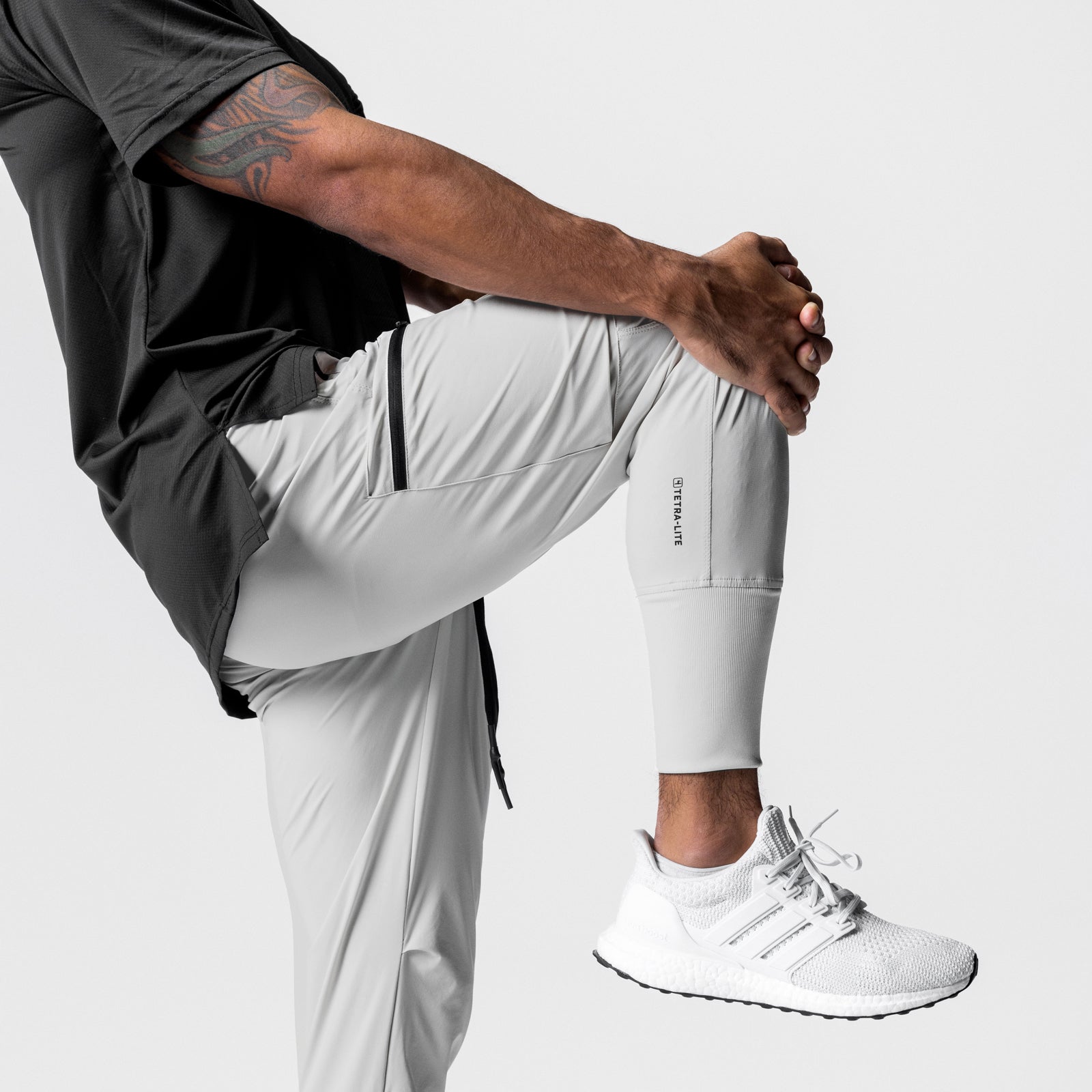 0698. Tetra-Lite® Inlay Pocket High Rib Jogger - Stone