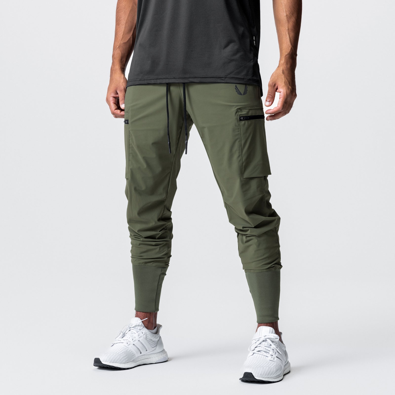 0698. Tetra-Lite® Inlay Pocket High Rib Jogger - Olive