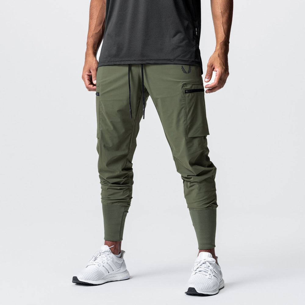 0698. Tetra-Lite® Inlay Pocket High Rib Jogger - Olive
