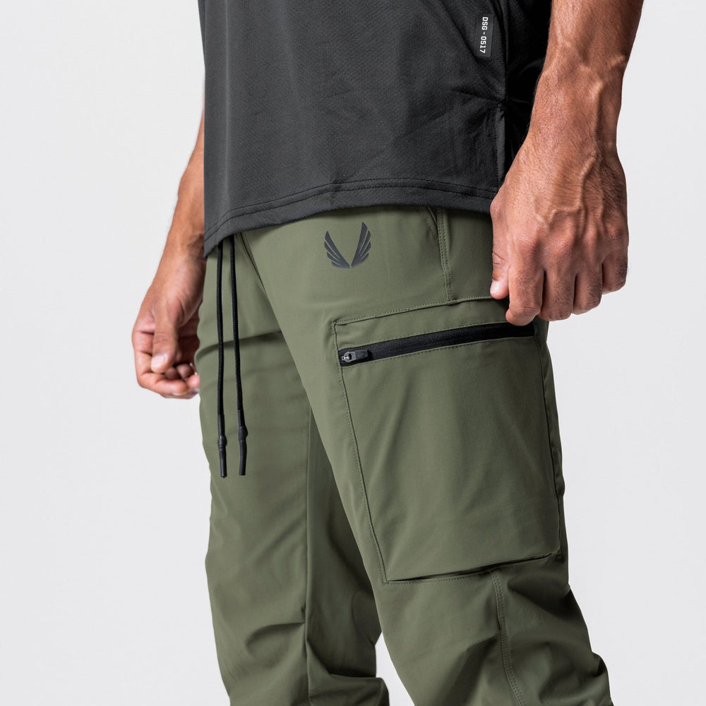 0698. Tetra-Lite® Inlay Pocket High Rib Jogger - Olive