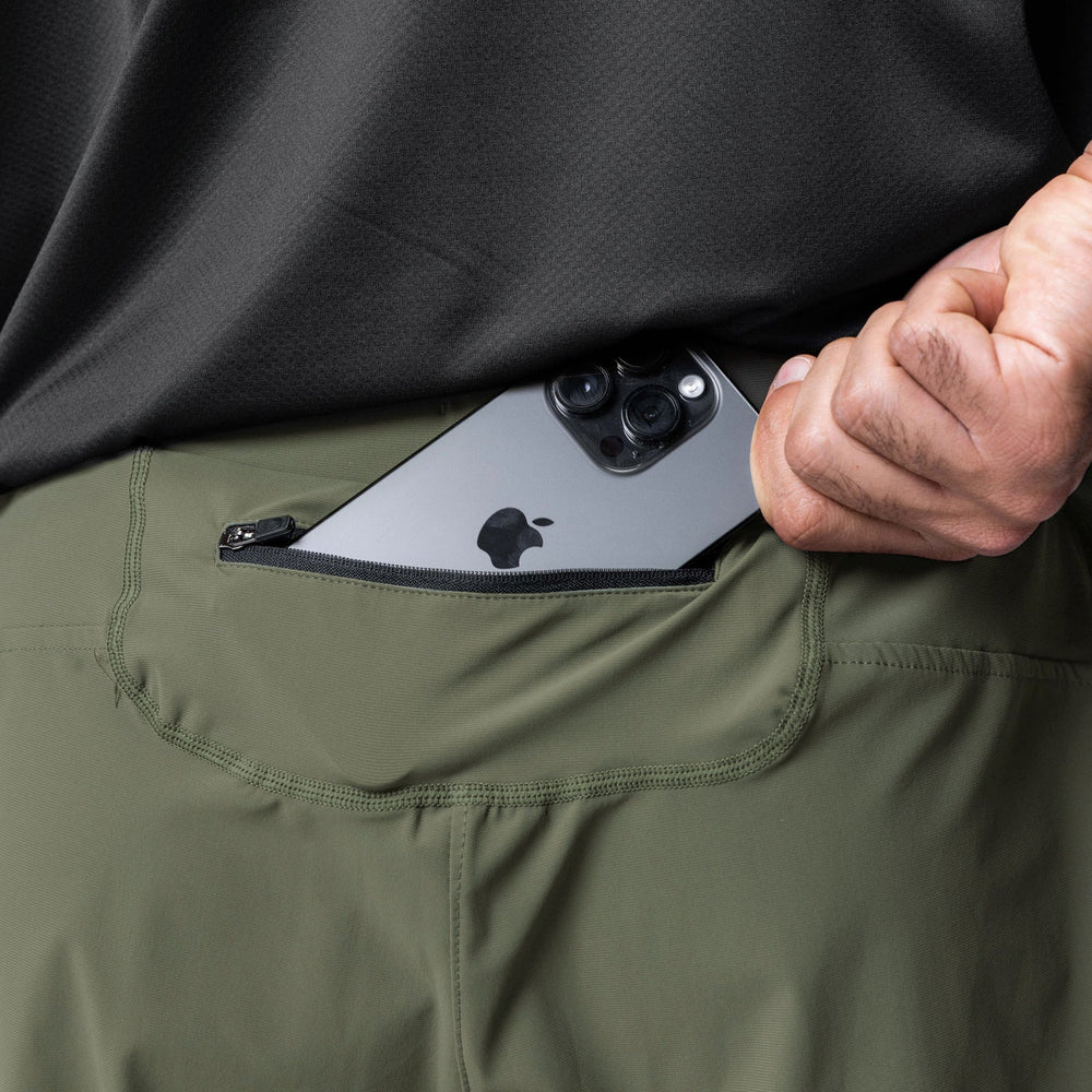 0698. Tetra-Lite® Inlay Pocket High Rib Jogger - Olive