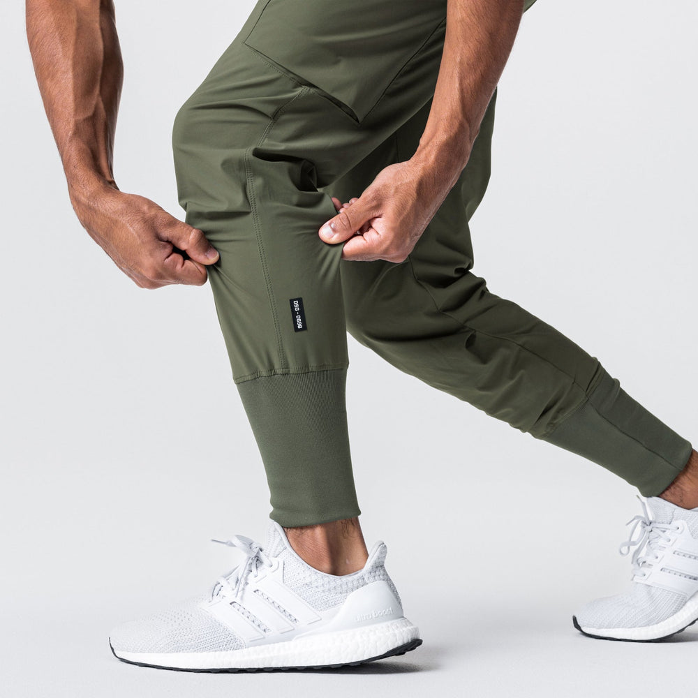 0698. Tetra-Lite® Inlay Pocket High Rib Jogger - Olive