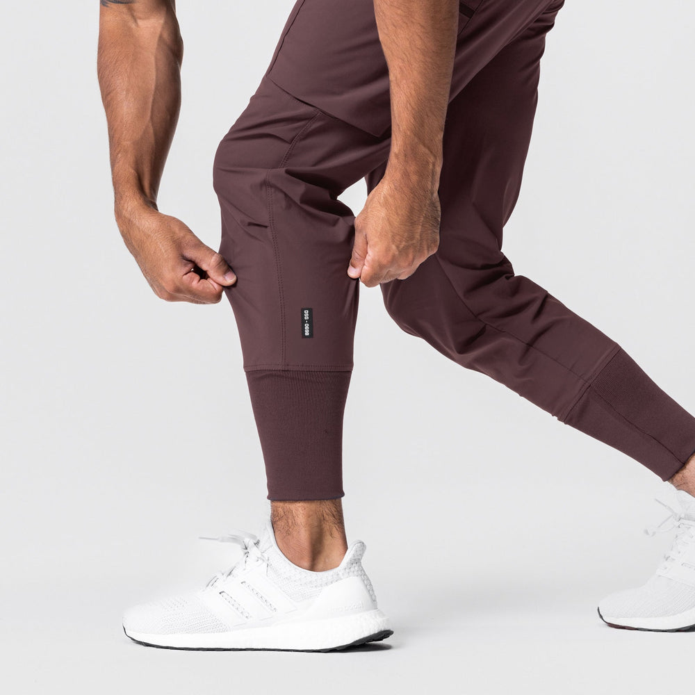 0698. Tetra-Lite® Inlay Pocket High Rib Jogger - Plum