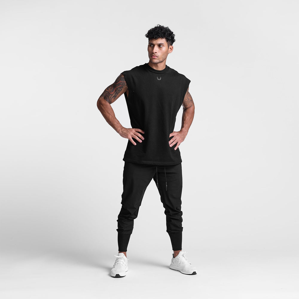 0477. Tetra-Lite® High Rib Jogger - Black