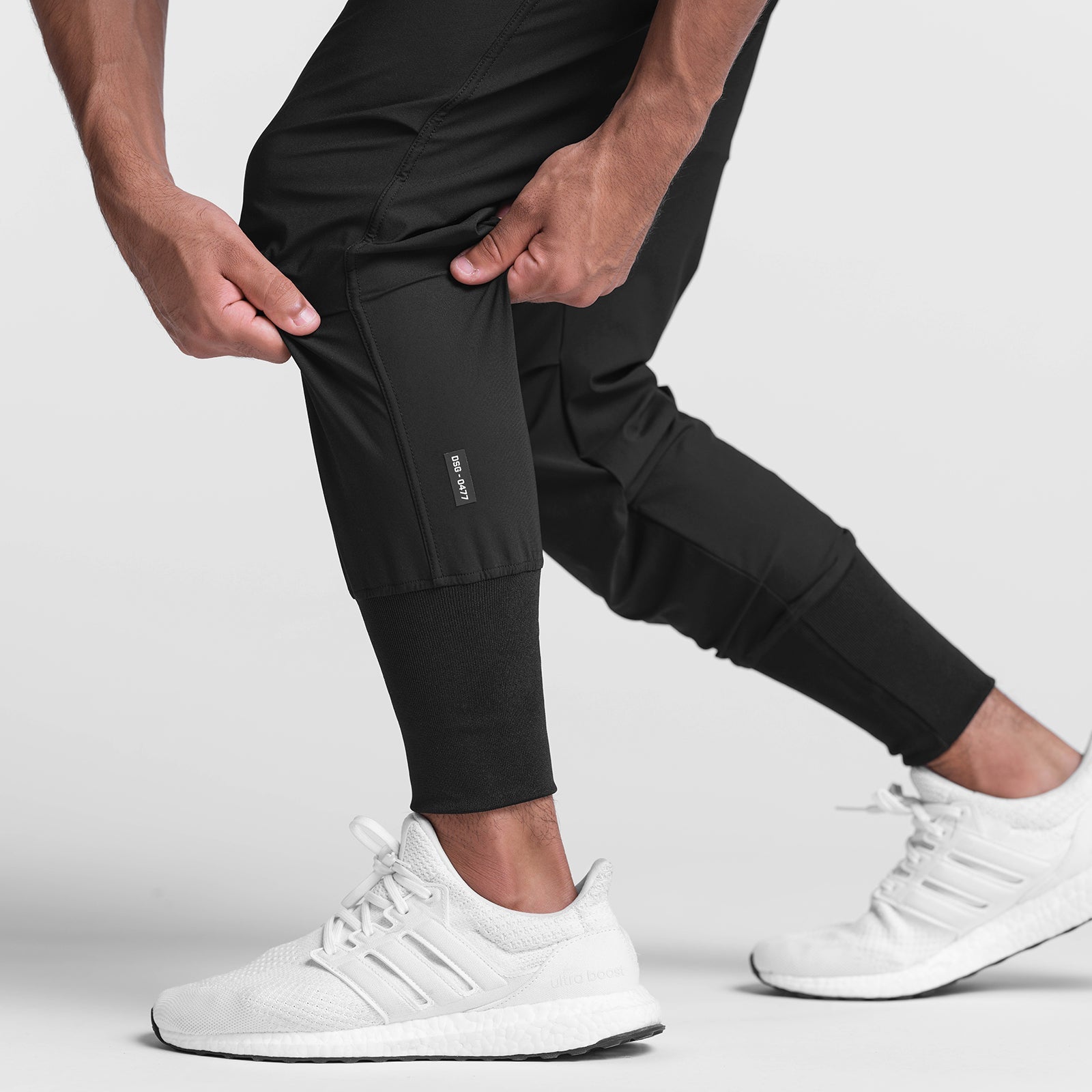 0477. Tetra-Lite® High Rib Jogger - Black