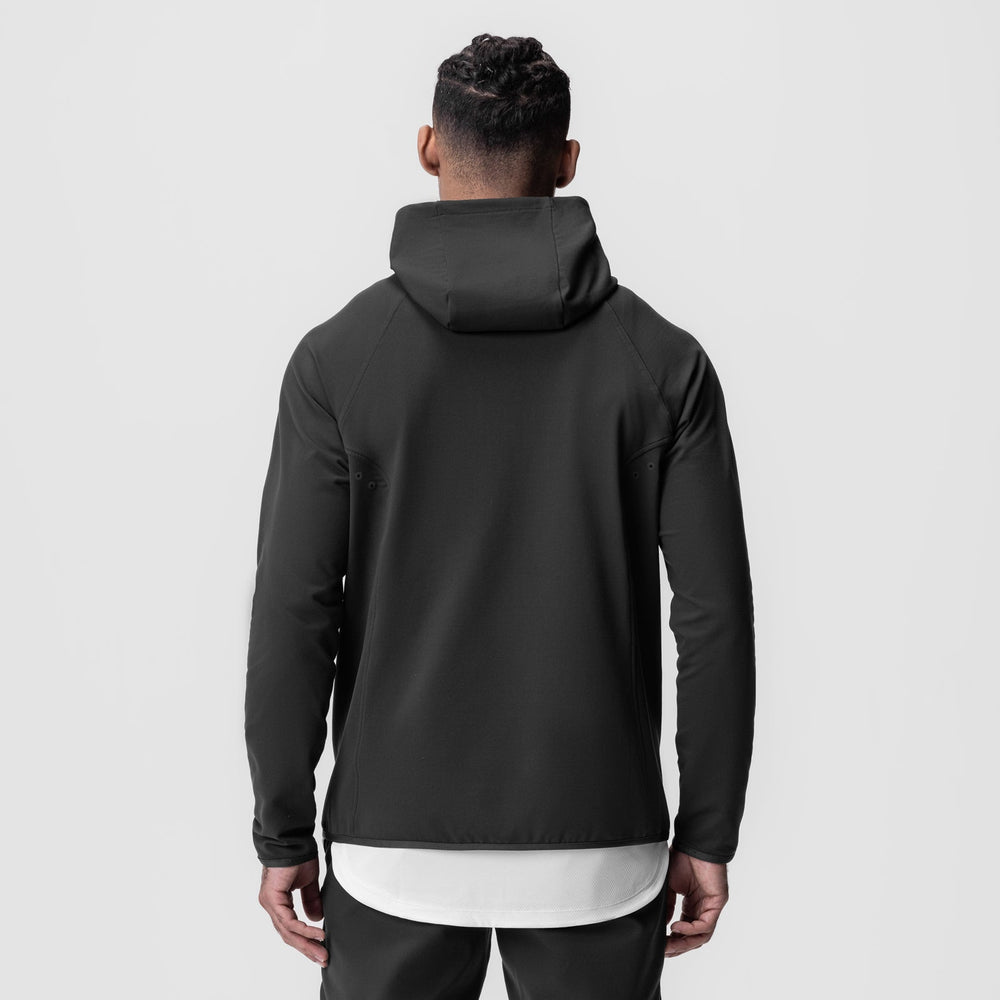 0943. Performance Fleece Zip Hoodie - Space Grey